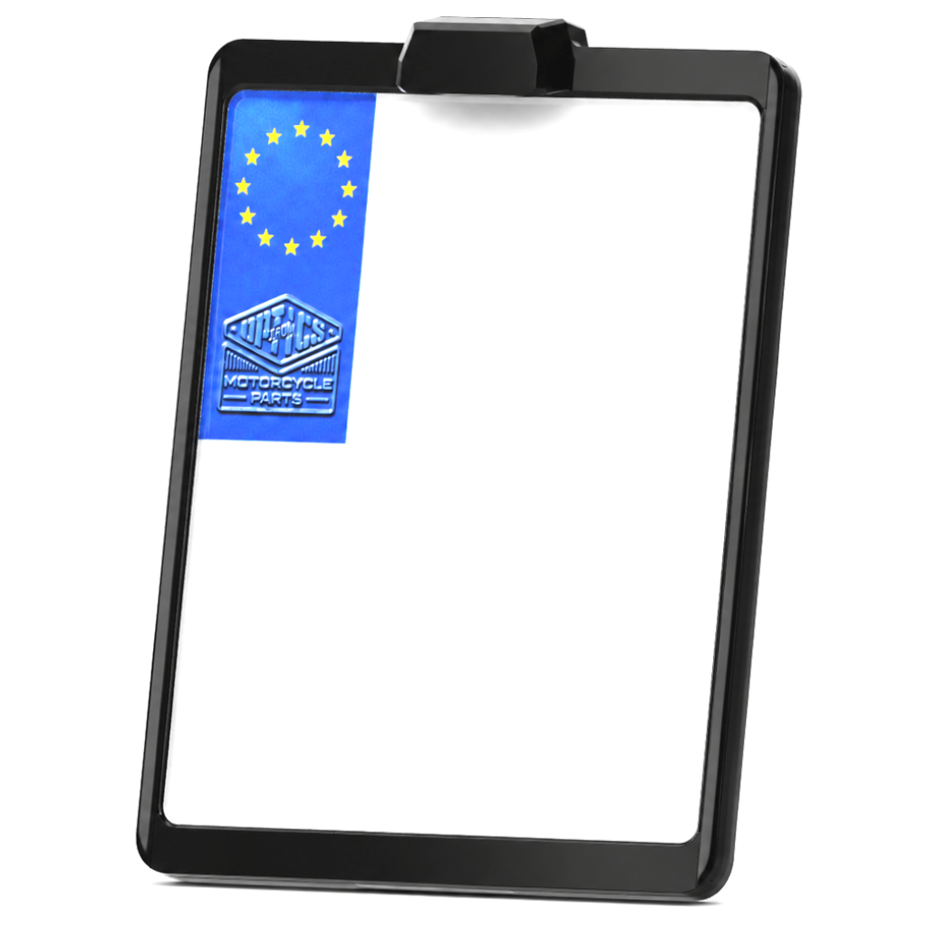 Kennzeichenträger Platte Flash | Kennzeichenbeleuchtung || Konzipiert für: Universal 180x200