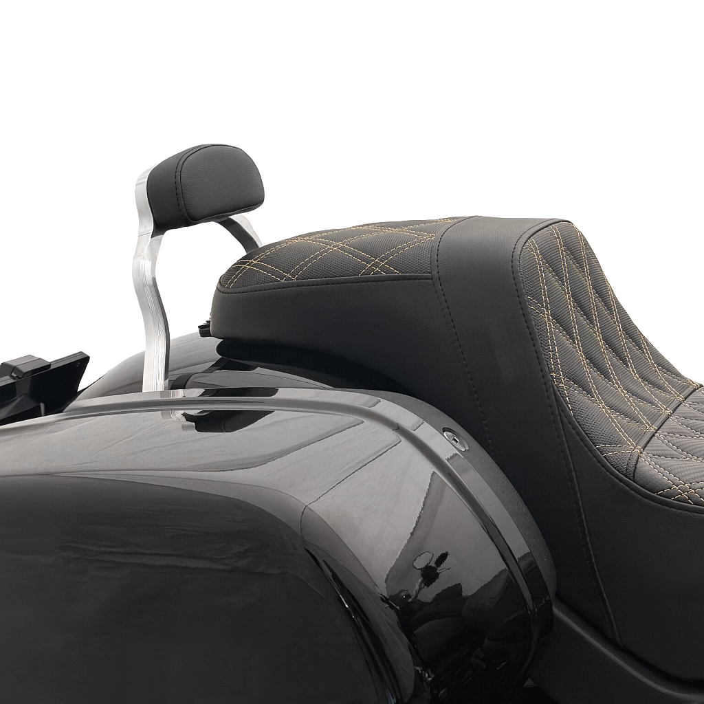 Sissy Bar Silber || Konzipiert für: H-D Softail Low Rider ST Bj. 22-aktuell