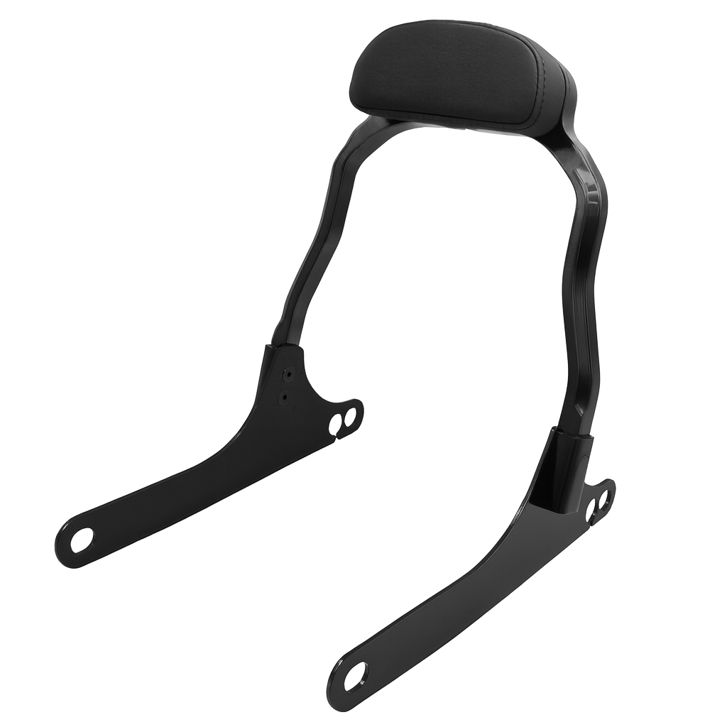 Sissy Bar Schwarz || Konzipiert für: H-D Dyna Bj. 06 - 17