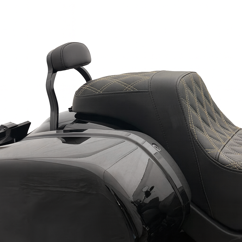 Sissy Bar Schwarz || Konzipiert für: H-D Softail Low Rider ST Bj. 22-aktuell