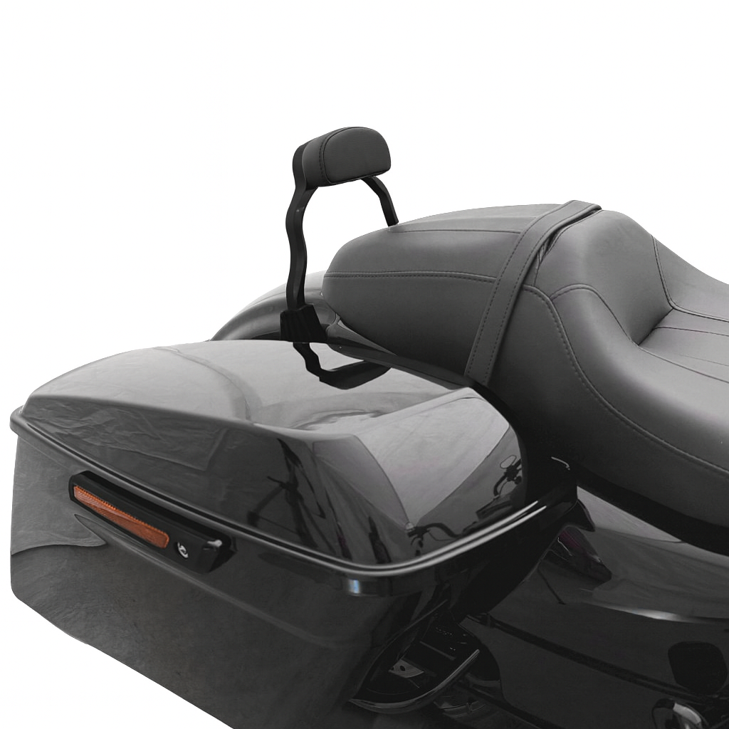 Sissy Bar Schwarz || Konzipiert für: H-D Touring Bj. 17 - 23