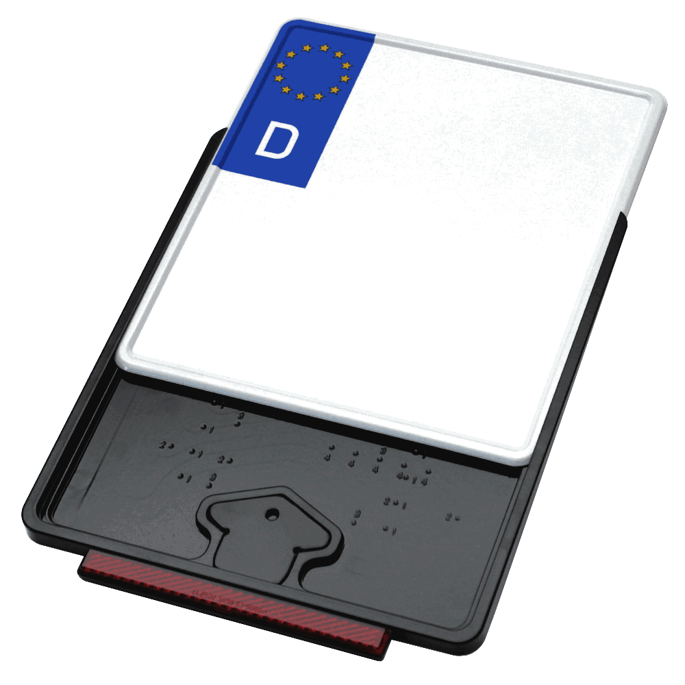 Placa de matrícula IOMP | Licencias