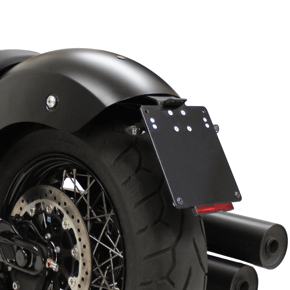 Click 4 Bike Kennzeichenhalter Für Motorrad, Schwarz | Kaufen Auf