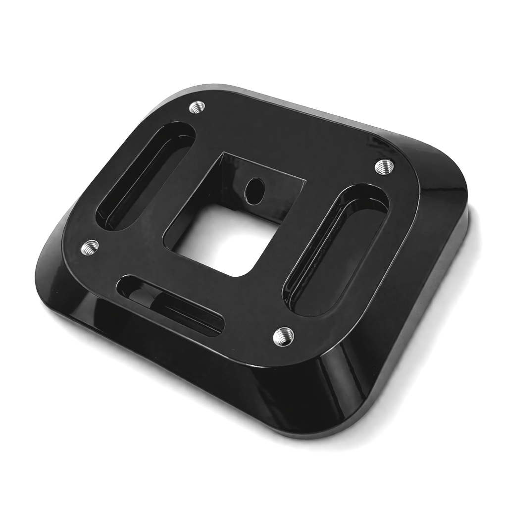 Placa adaptadora para soporte de matrícula