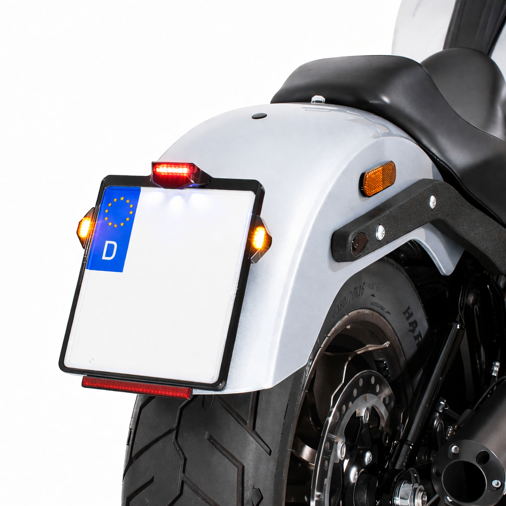 Adapter plate for license plate holder