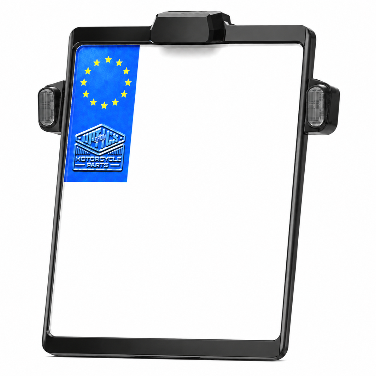 Kennzeichenhalter Platte Flash | Kennzeichenbeleuchtung | TIG Blinker 3 in 1 || Konzipiert für: Universal 180x200