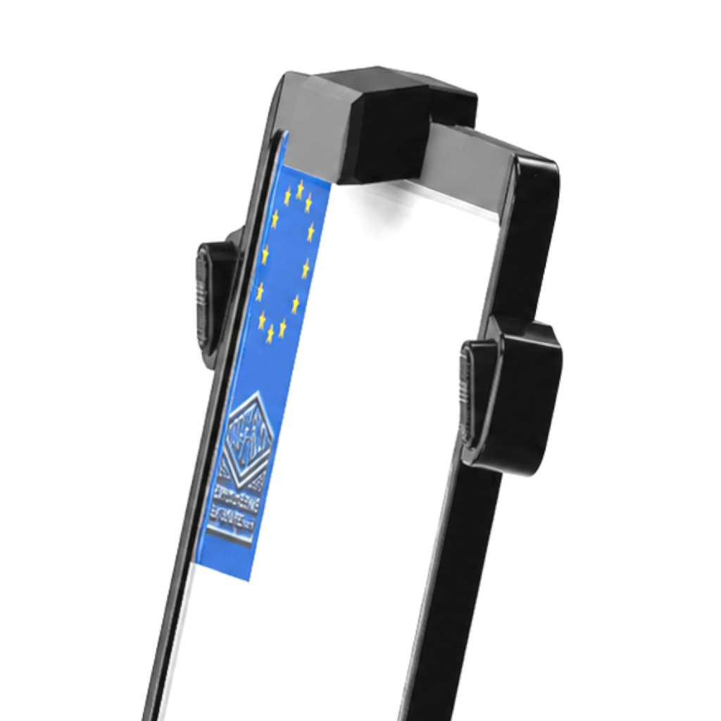 Kennzeichenhalter Platte Flash | Kennzeichenbeleuchtung | TIG Blinker 3 in 1 || Konzipiert für: Universal 180x200