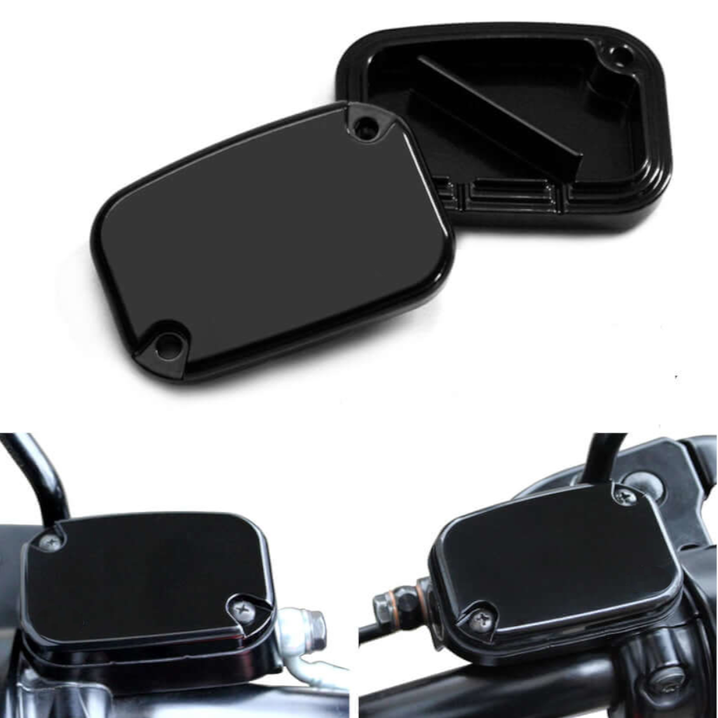 Brems- / Kupplungsflüssigkeitsbehälterdeckel - Clean || Konzipiert für: Harley Davidson V-Rod Bj. 06 – 17