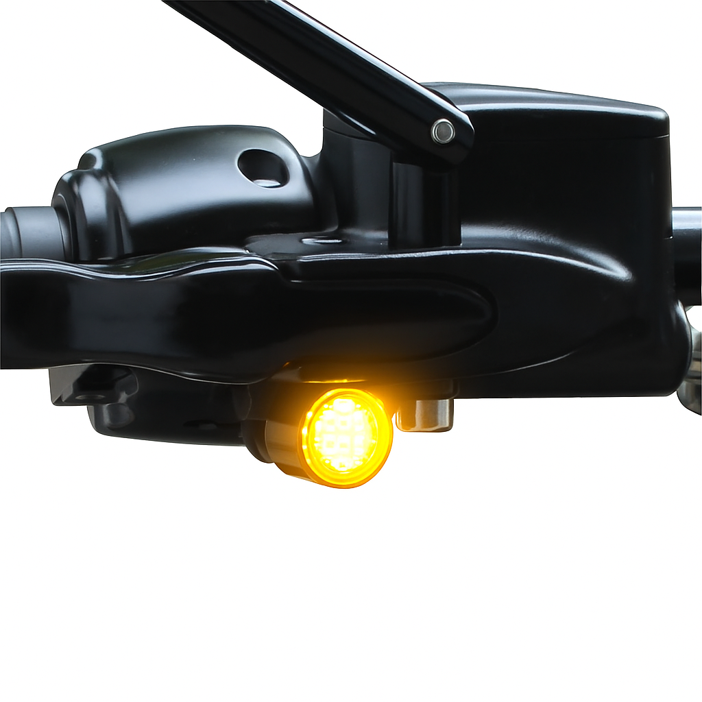 SMD Lenkerarmaturen Blinker IOMP - BOBBY || Konzipiert für: Universal