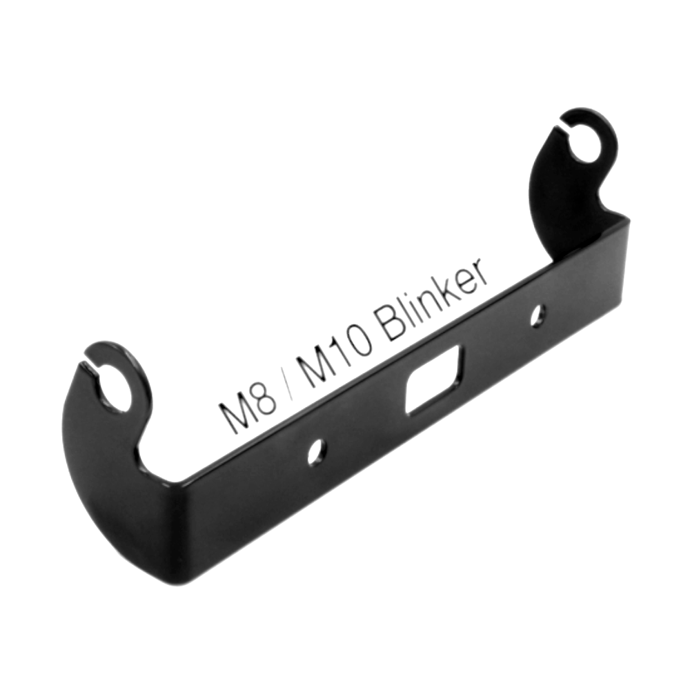 Blinkerhalter für IRON OPTICS Kennzeichenhalter | M8 / M10 || Konzipiert für: Harley-Davidson Pan America Bj. 21 - aktuell