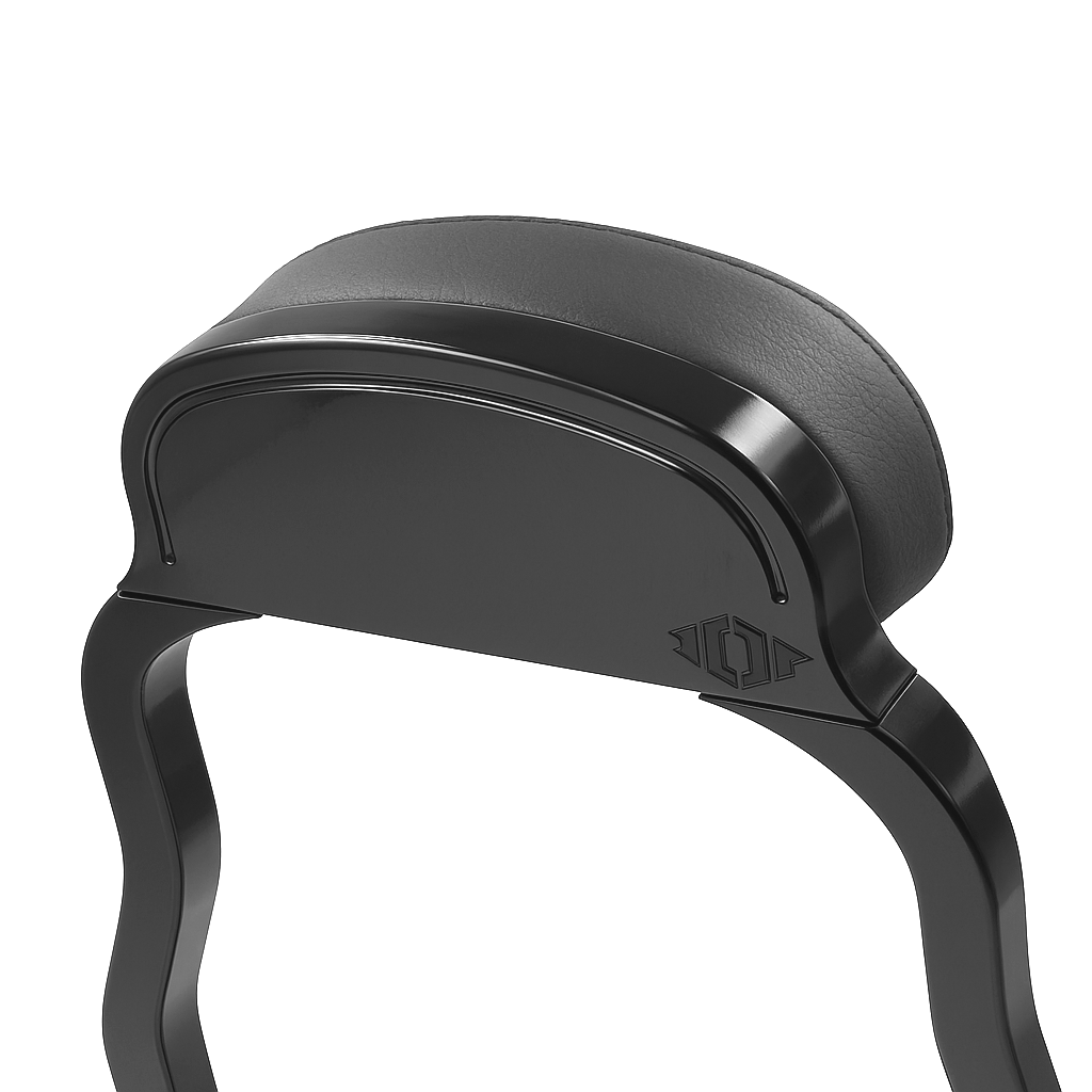 Sissy Bar Schwarz || Konzipiert für: H-D Dyna Bj. 06 - 17