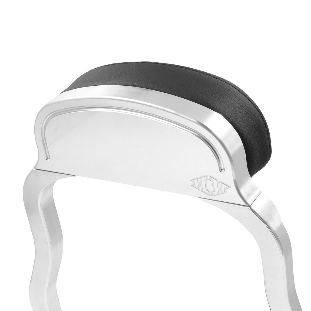 Sissy Bar Silber || Konzipiert für: H-D Touring Bj. 17 - 23