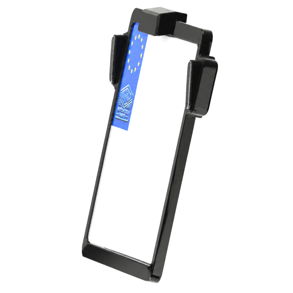 Kennzeichenträger Platte Flash | Kennzeichenbeleuchtung | JAX Blinker 3 in 1 || Konzipiert für: Universal 180x200