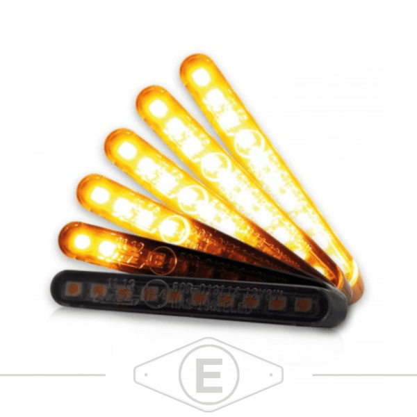 LED Einbaublinkerset Lauflicht | 53 x 7 x 15 mm